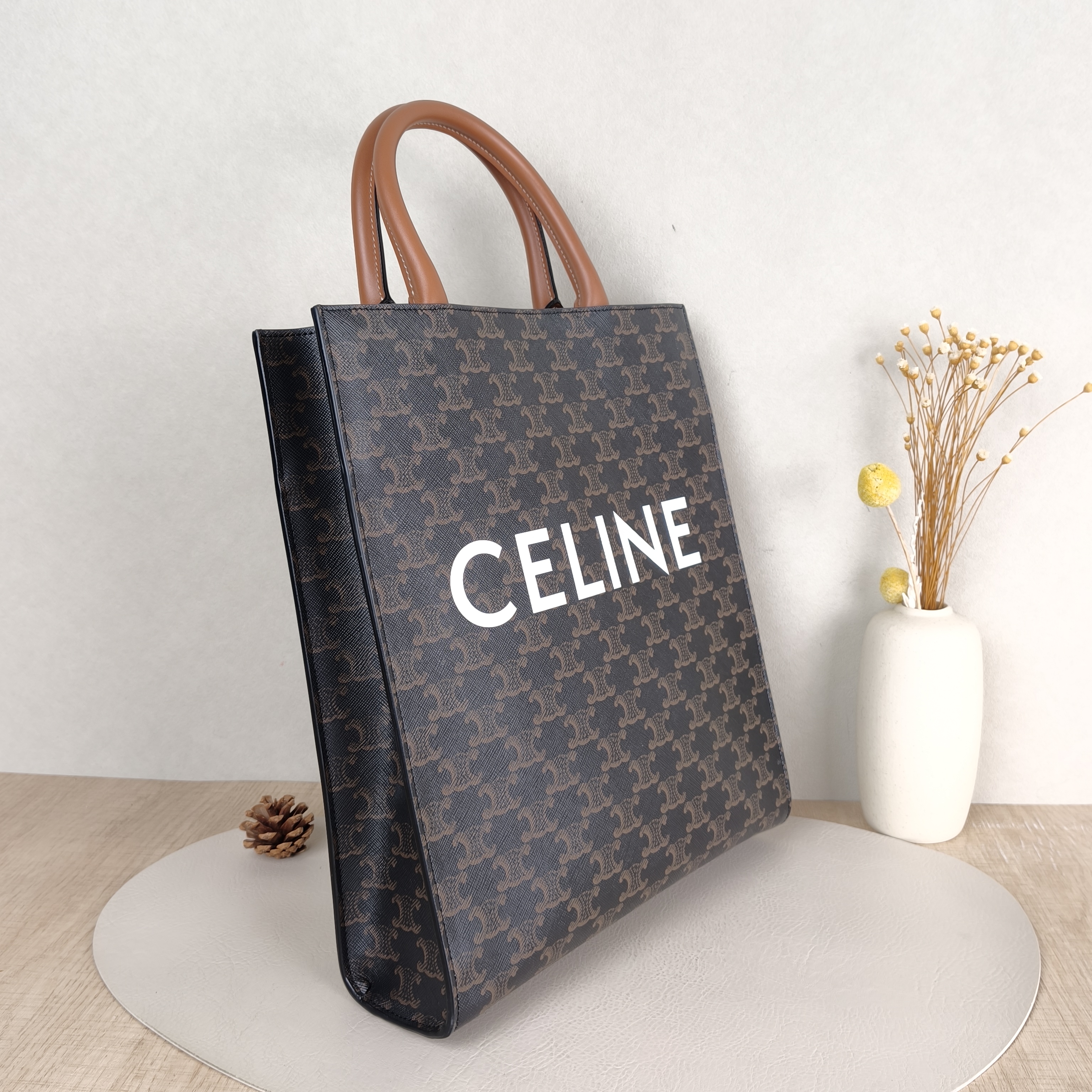 CELINE Crossbody Bag CABAS Monogram PVC Small28.5 × 8 × 33 cm — cover view 2 of 5