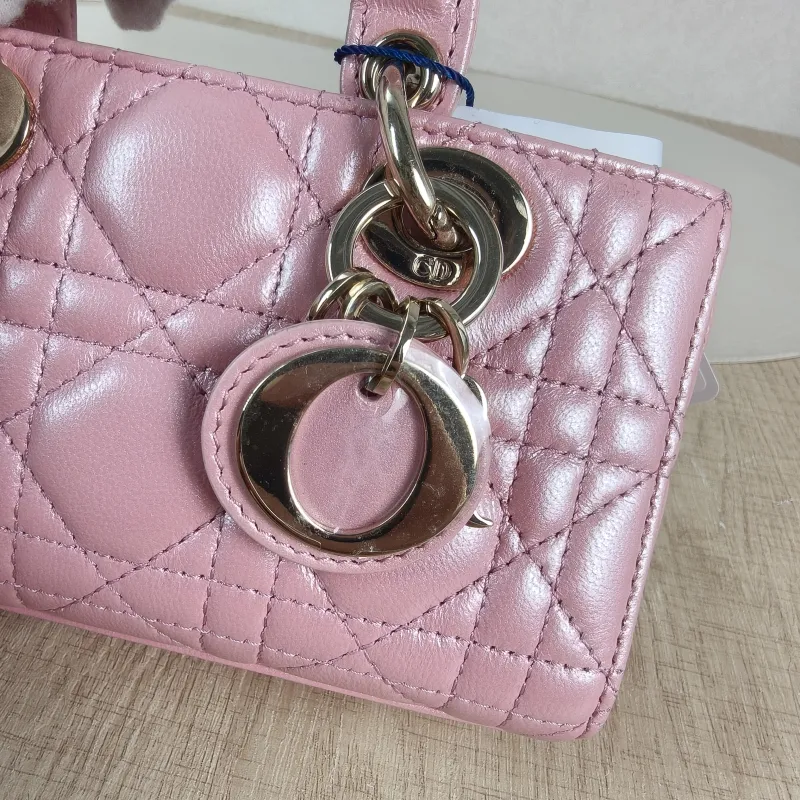 DIOR Crossbody Bag Lady D-Joy Lambskin Mini 16 × 5 × 9 cm — detail view 12 of 12