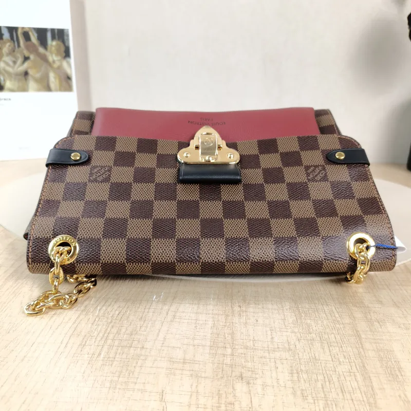 Louis Vuitton Shoulder Bag VAVIN Red · PVC Small25 × 9.5 × 17 cm — detail view 4 of 13