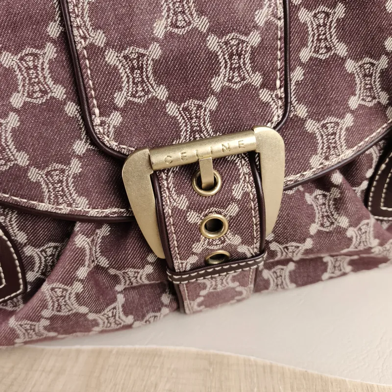 CELINE Top Handle Bag Top Handle Bag Red Canvas One Size45 × 10 × 24 cm — detail view 6 of 11