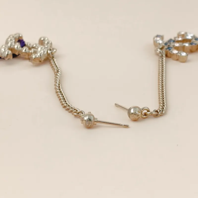 Chanel Jewelry · Earrings Black with Gold-Tone Hardware One Size — cover view 8 of 10
