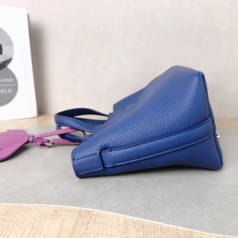DIOR Top Handle Bag Tote Bag Top Handle Bag Navy Calfskin One Size 21 × 12 × 16 cm — detail view 3 of 13