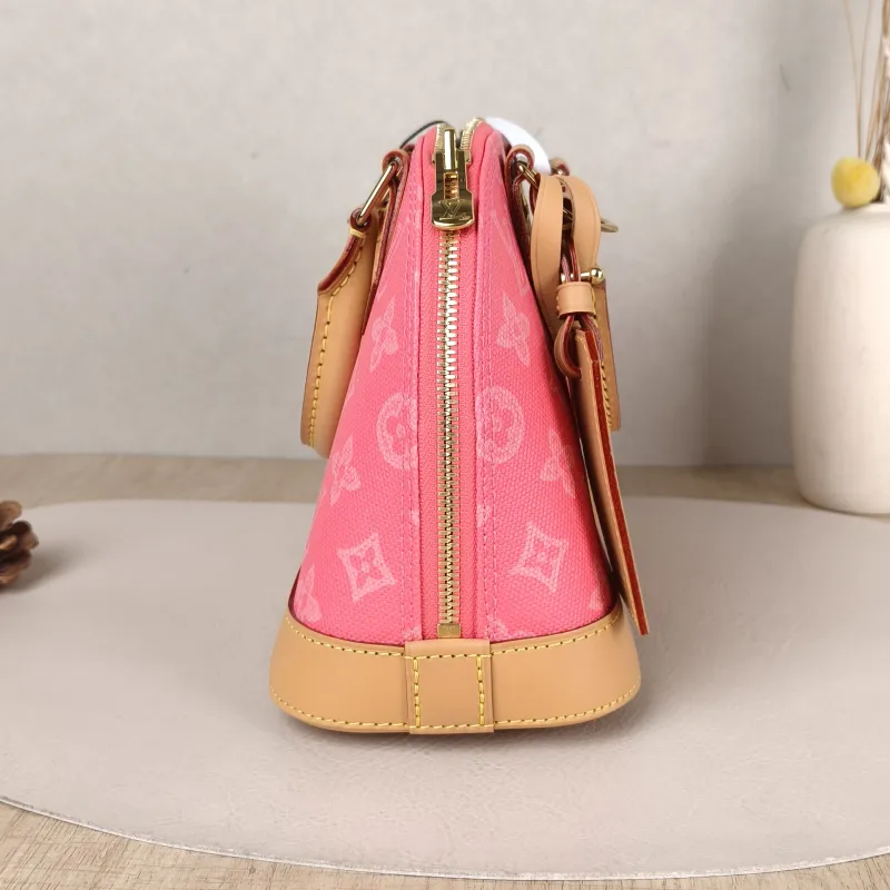 Louis Vuitton Top Handle Bag Alma BB Pink PVCBB23.5 × 11.5 × 17.5 cm — detail view 4 of 14