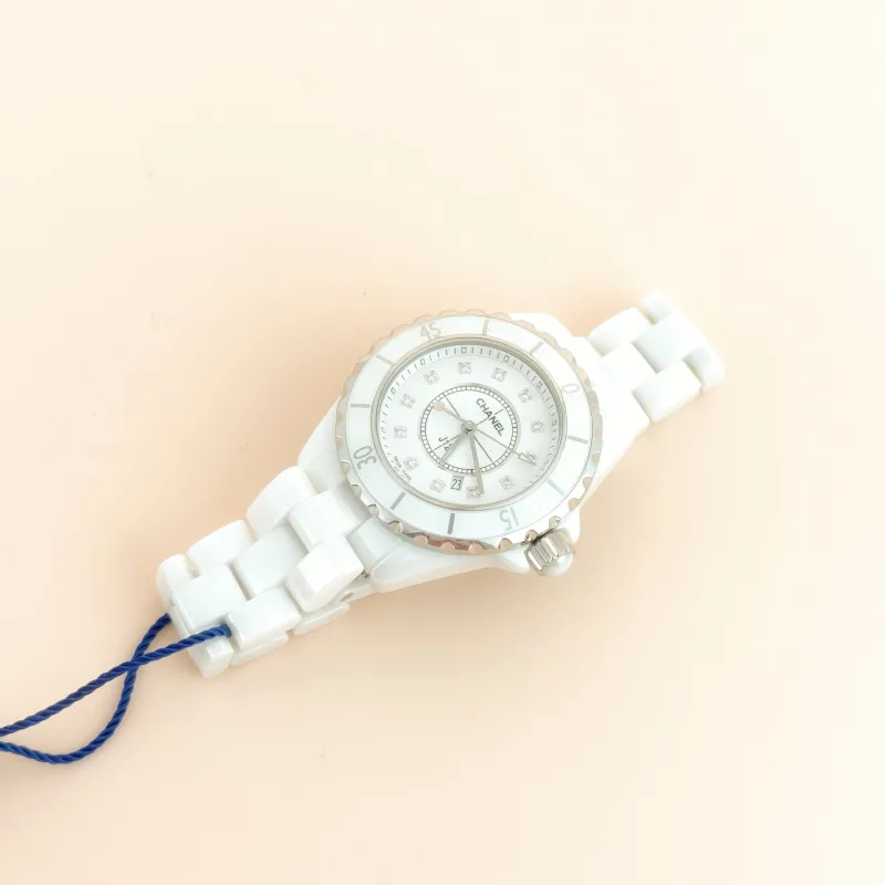 Chanel Watch · J12Collection Watch White One Size White 33mm — cover view 7 of 8