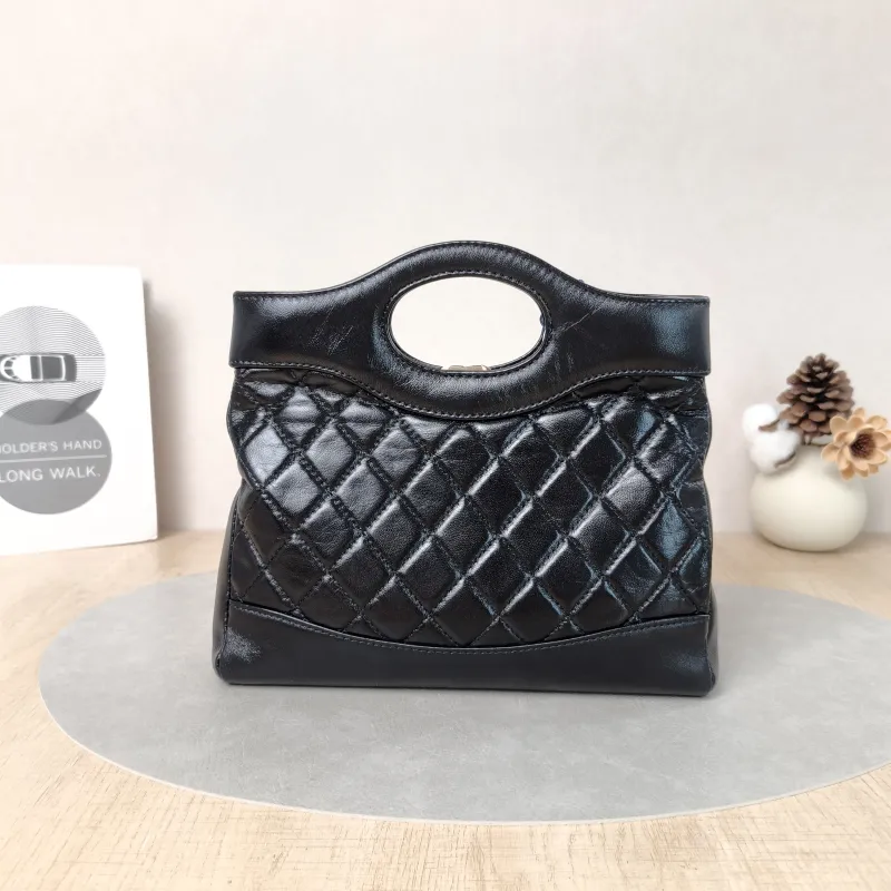 Chanel Crossbody Bag31Bag Black Waxed Leathermini23 × 5.5 × 22 cm — cover view 5 of 5