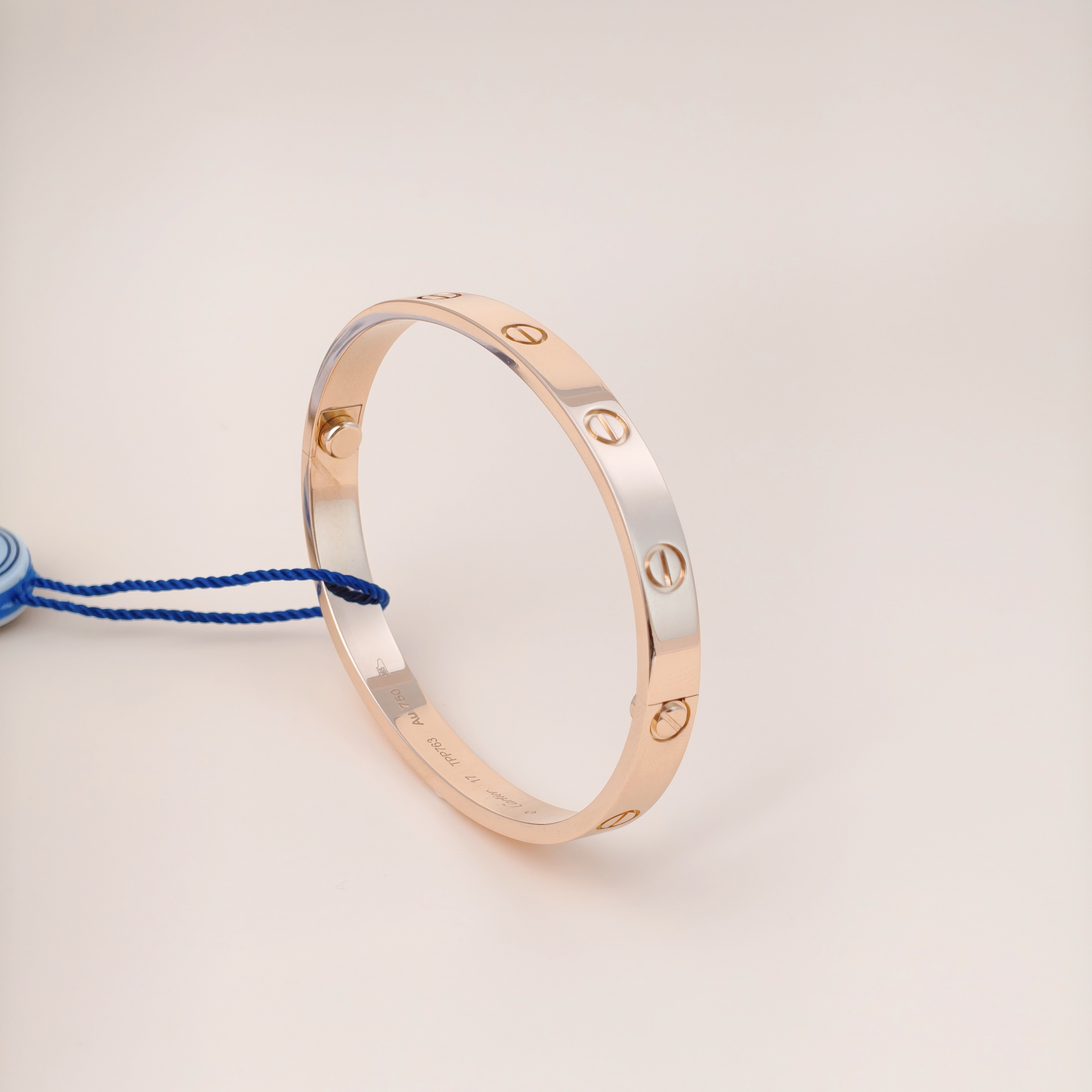 CARTIER Bangle LOVE Bangle 18KR ose Gold Rose Gold 18KR ose Gold17 US 4.8 — cover view 5 of 11