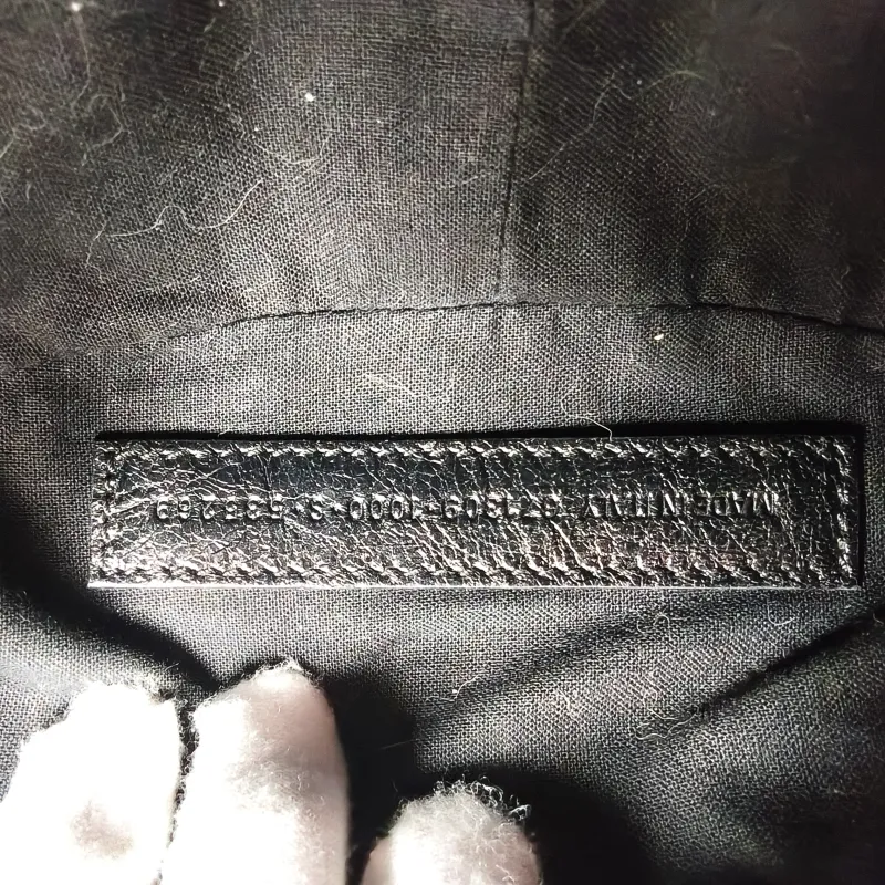 BALENCIAGA Crossbody Bag LE CAGOLE Black Lambskin XS 26 × 7 × 16 cm — detail view 8 of 11