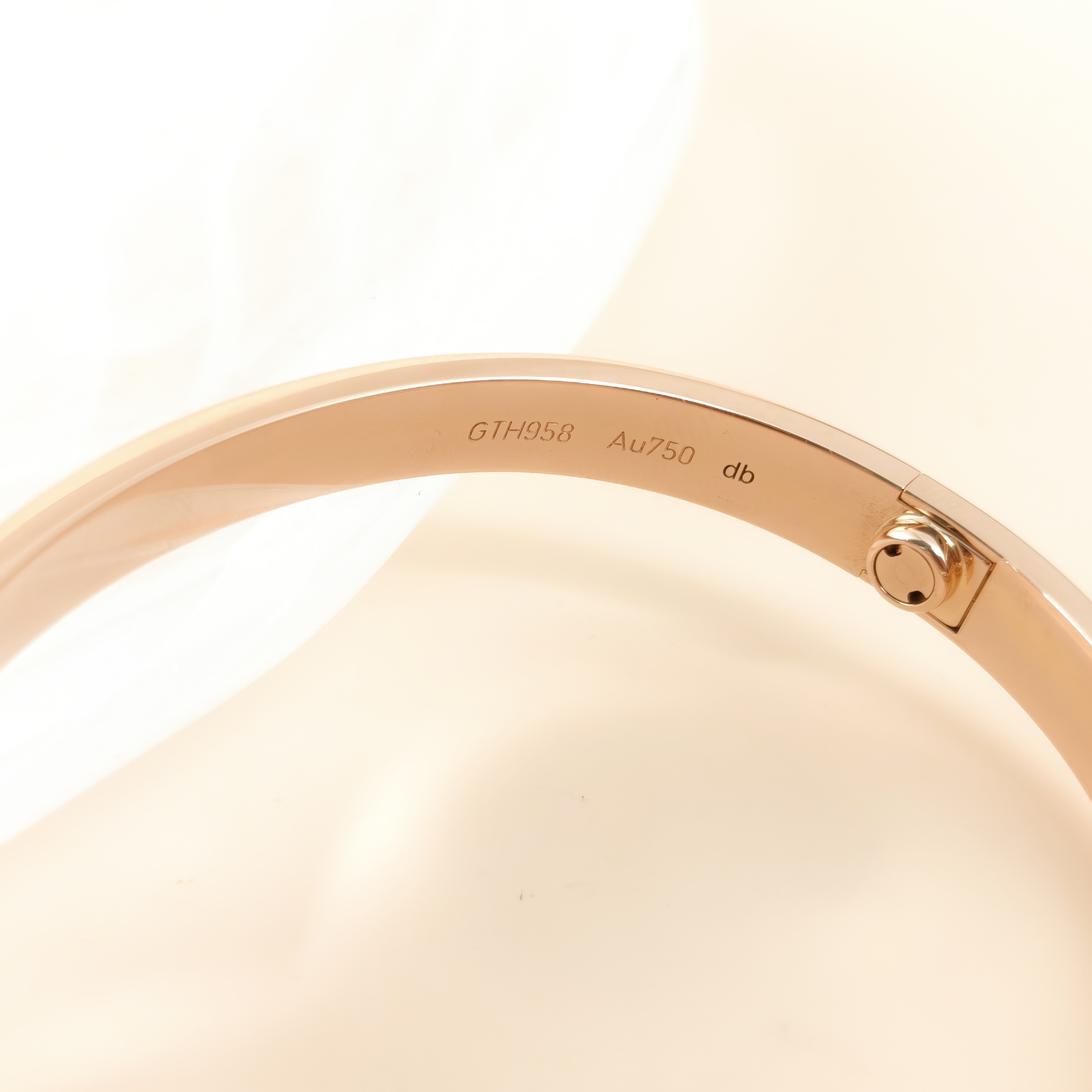CARTIER Bangle Love Collection Bangle Rose Gold 18KR ose Gold Edition 6.1 ,17 — cover view 6 of 8
