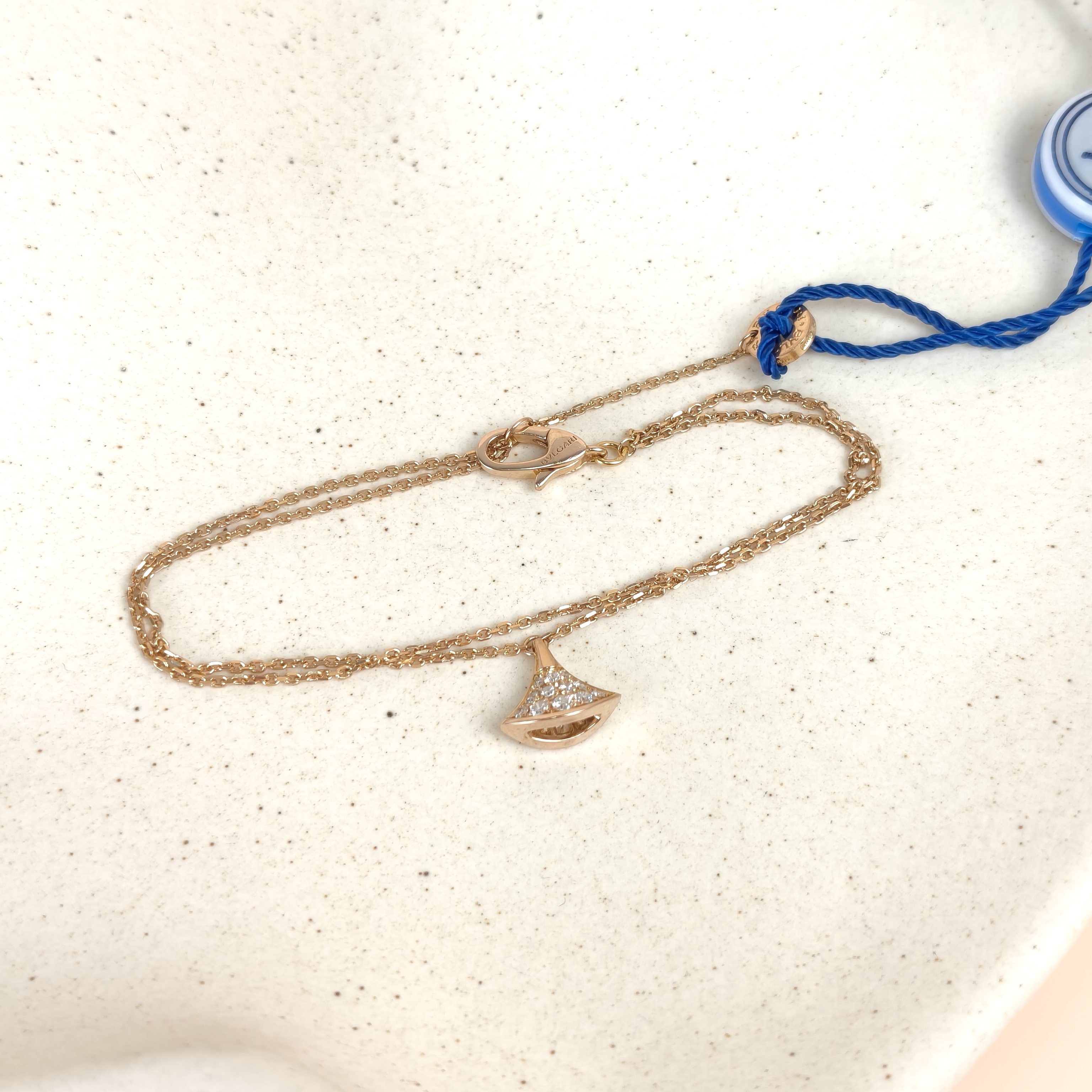 Bvlgari Bracelet DIVAS’ DREAM Collection Pavé Diamond Bracelet Rose Gold Diamond18KR ose Gold One Size18cm — cover view 3 of 6