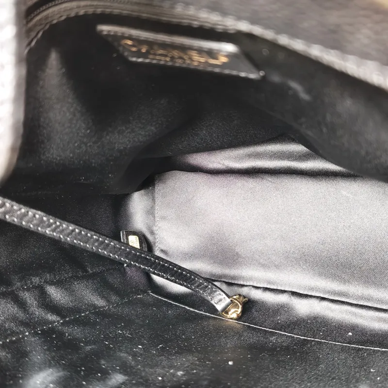 Chanel Shoulder Bag Petite Shopping Tote PST Shopping Tote Black Grained Calfskin Small 24 × 9 × 25 cm 14 — detail view 11 of 12