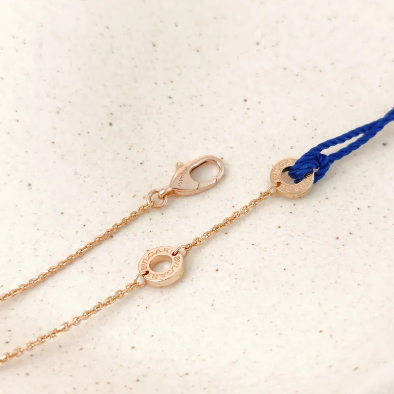Bvlgari Necklace DIVAS’ DREAM Collection Diamond18KR ose Gold Small 43cm — cover view 5 of 9