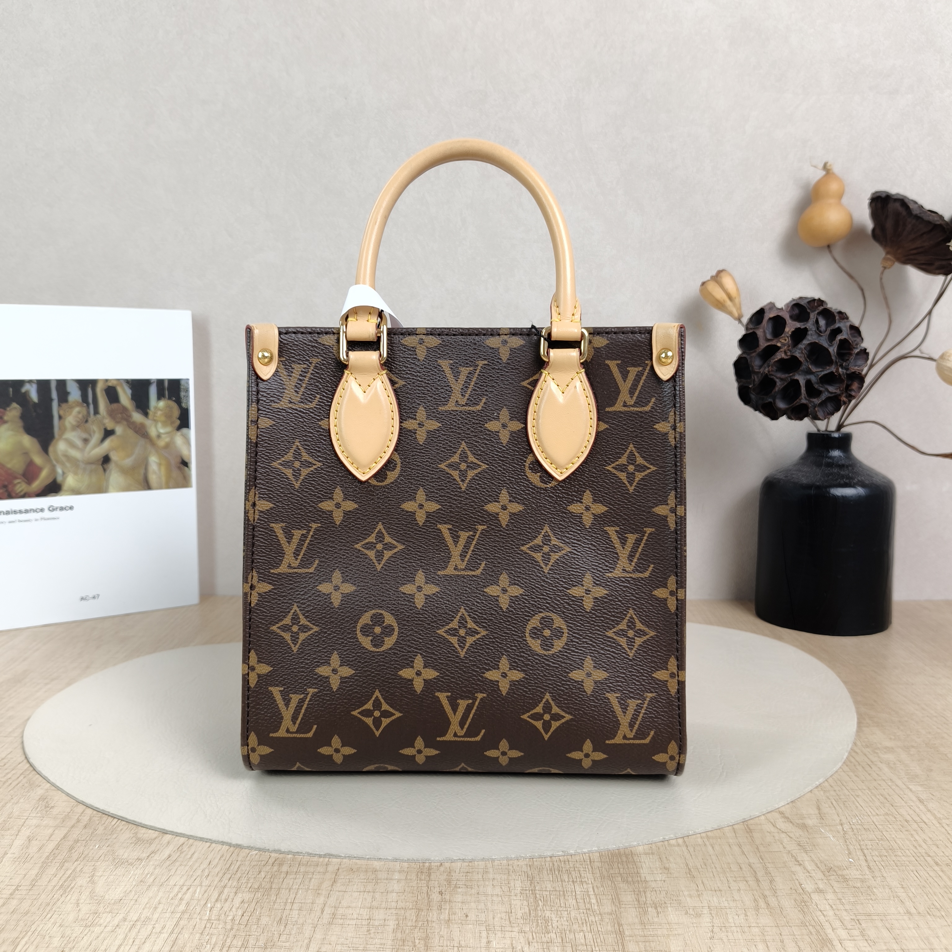 Louis Vuitton Crossbody Bag SAC PLAT BB BB Monogram PVCBB21.5 × 9 × 22 cm — cover view 5 of 6
