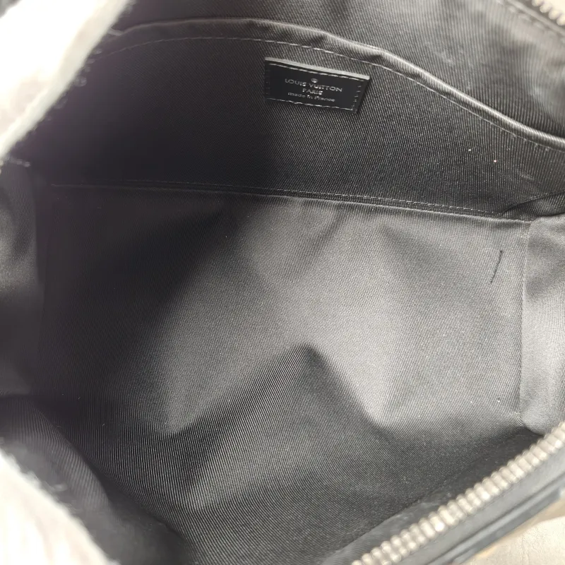 Louis Vuitton Crossbody Bag City Keepall Black PVC Medium 27 × 13 × 17 cm — detail view 5 of 12