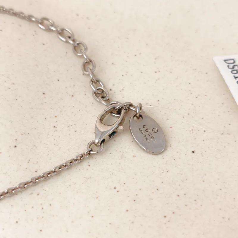 GUCCI Necklace GG Necklace Silver One Size 47cm — cover view 8 of 11