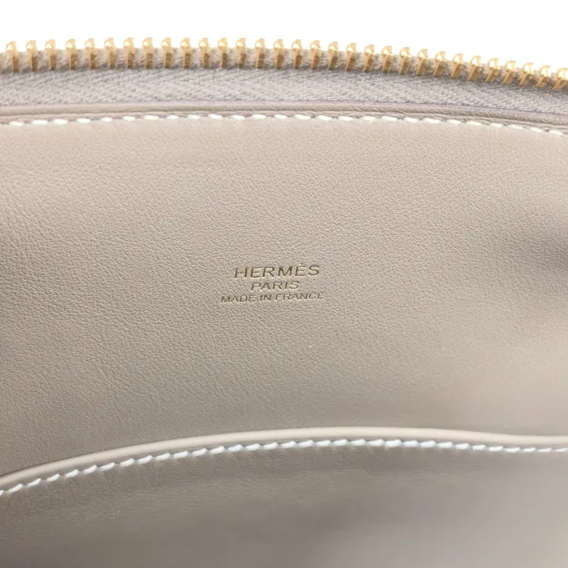 Hermès Shoulder Bag Bolide 1923 25Gold-Tone Hardware Top Handle Bag Evercolor Calfskin Small 25 × 11 × 20 cm B — detail view 9 of 10