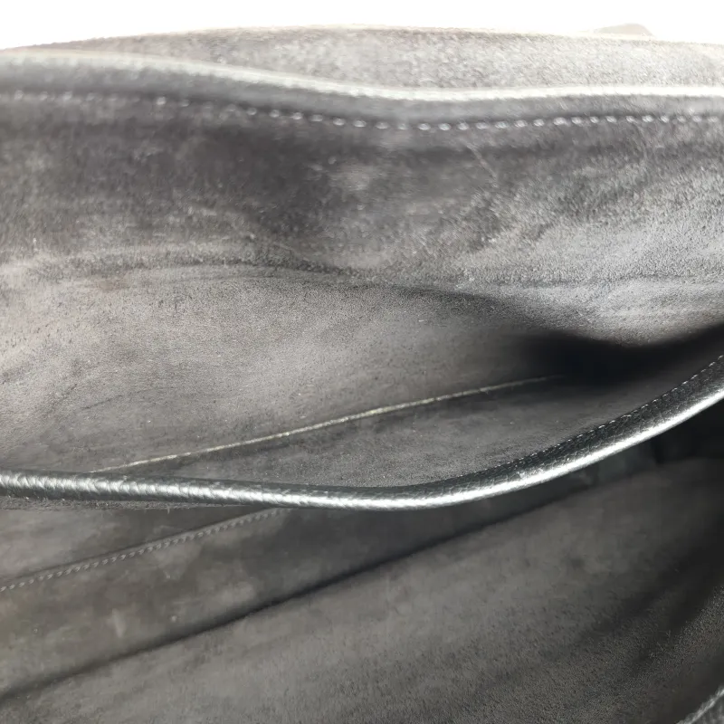 CELINE Shoulder Bag Soft 16Shoulder Bag Black Calfskin Medium 32 × 15 × 24 cm — detail view 5 of 11
