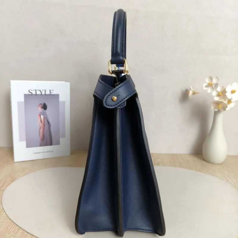 FENDI Top Handle Bag Peekaboo IS ee U Petite Calfskin Medium33.5 × 13 × 25.5 cm — cover view 2 of 13