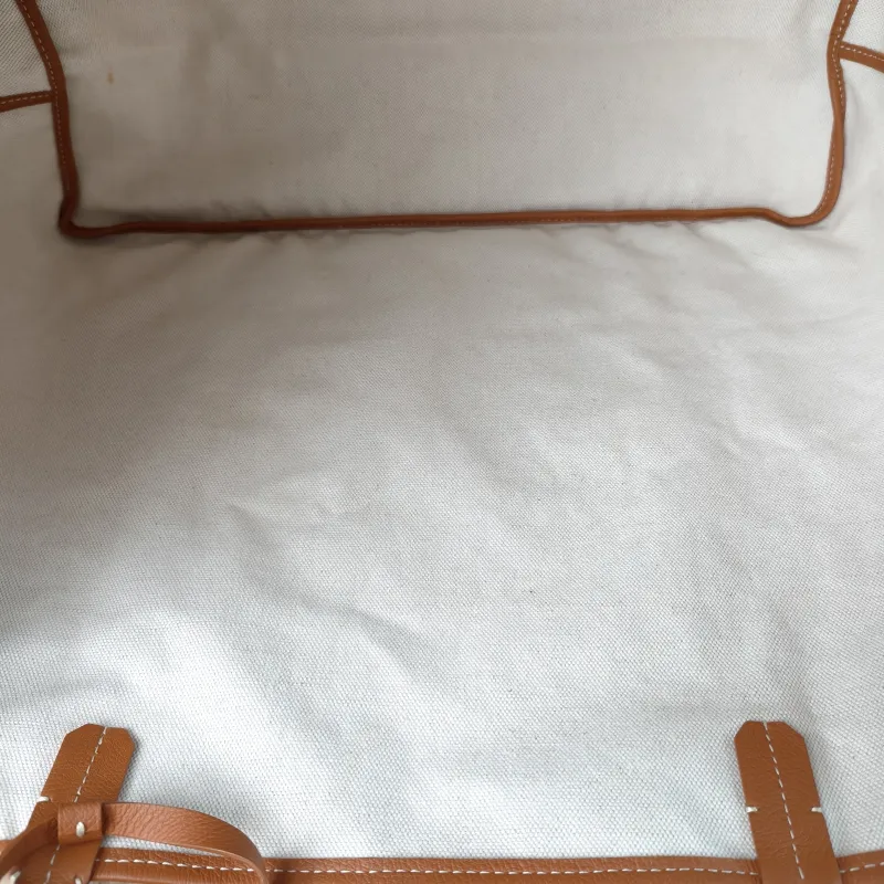 GOYARD Shoulder Bag SAINT LOUIS Shopping Tote Brown PVC Large 40 × 20 × 32 cm — detail view 5 of 12