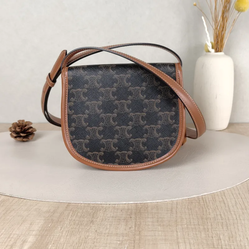 CELINE Crossbody Bag BESACE Monogram PV Cmini15 × 4 × 11 cm — cover view 3 of 5