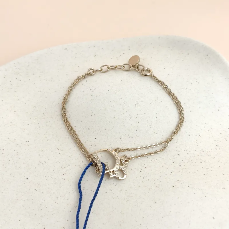DIOR Braceletlogo Bracelet Gold One Size20cm — cover view 6 of 7