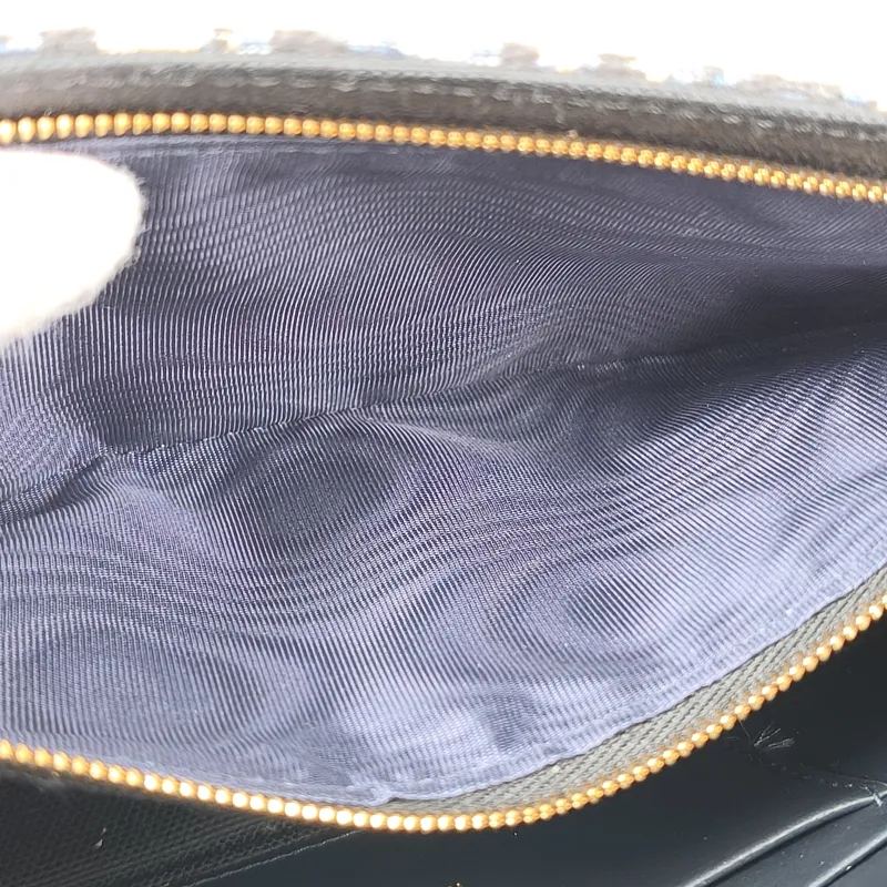 DIOR Shoulder Bag 30 Montaigne D-Vine Blue Canvas One Size 22 × 5 × 12 cm — detail view 11 of 13