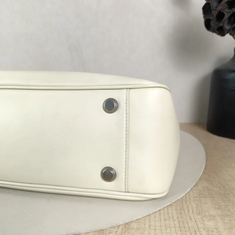 BALENCIAGA Shoulder Bagbel air White Calfskin One Size35 × 10 × 21 cm — detail view 8 of 12