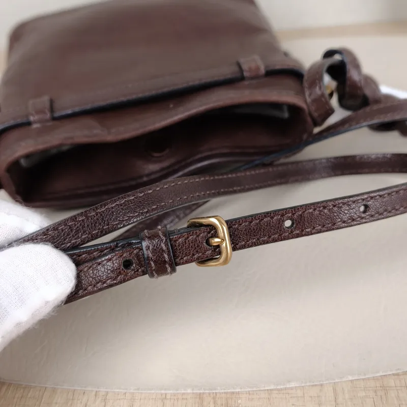 Miumiu Crossbody Bag Aventure Bucket Bag Lambskin Mini 17 × 4.5 × 19 cm — detail view 2 of 10