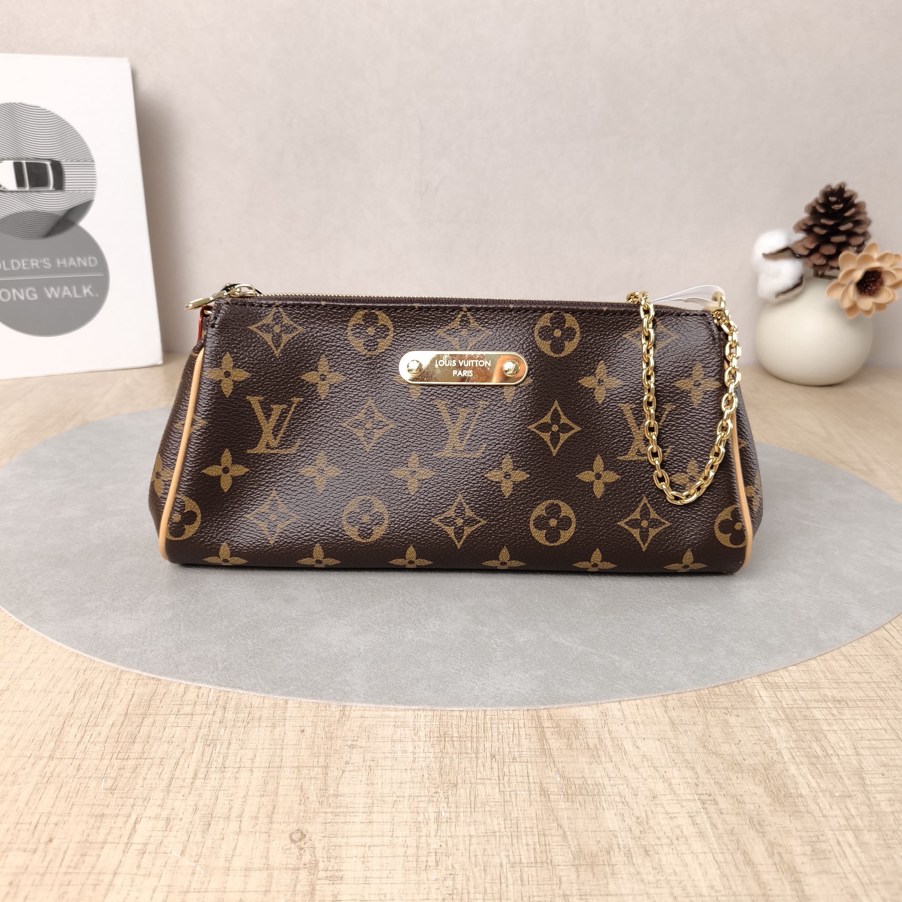 Louis Vuitton Shoulder Bag Pochette Eva Monogram PVC One Size27 × 5 × 11 cm