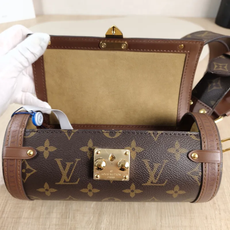 Louis Vuitton Crossbody Bag Papillon Trunk Monogram PVC Small 19 × 9 × 9 cm — detail view 10 of 10
