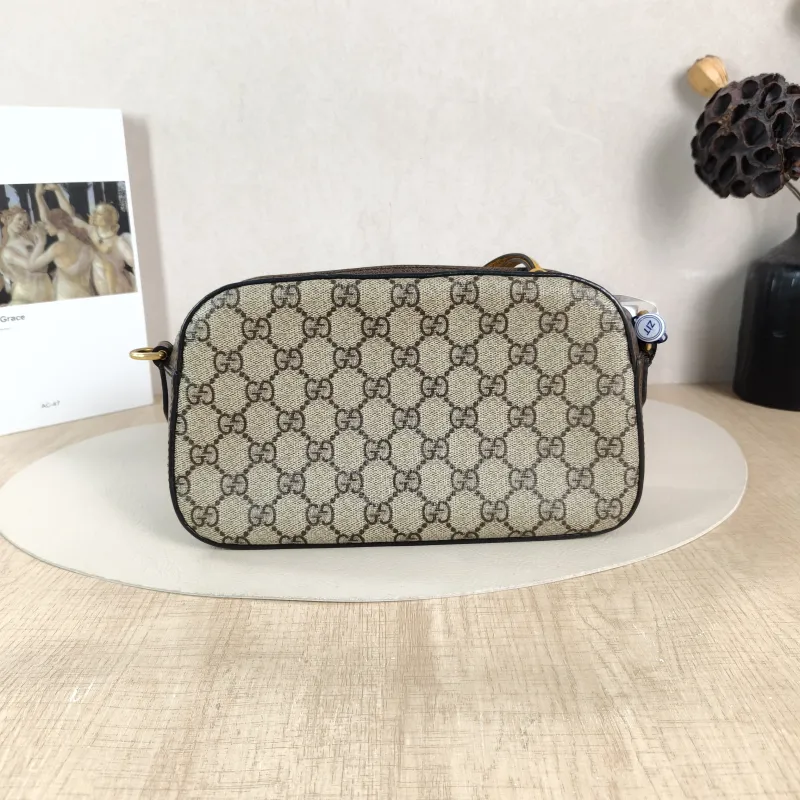 GUCCI Crossbody Bag Neo Vintage Camera Bag Monogram PVC Medium 24 × 7 × 14.5 cm — cover view 2 of 5