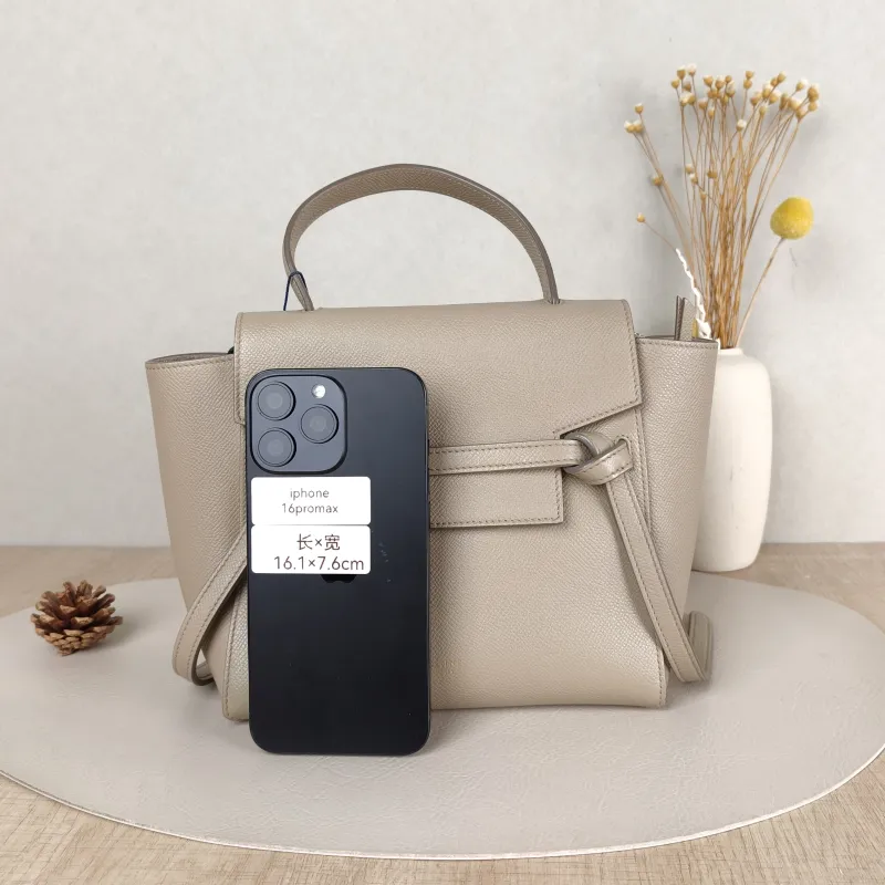 CELINE Shoulder Bag Belt Nano Calfskin Small20 × 10 × 20 cm — cover view 4 of 5
