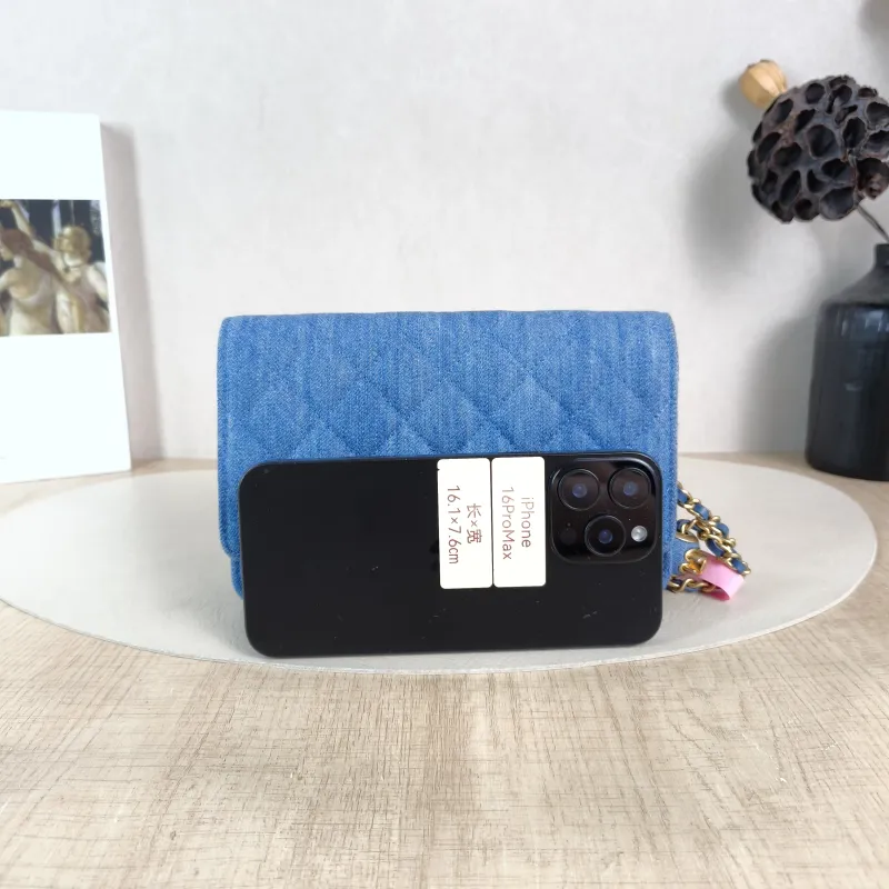 Chanel Crossbody Bag Classic Flap WOC CF WOCWOC Bag Mini 19.2 × 3.5 × 12.3 cm — cover view 3 of 6