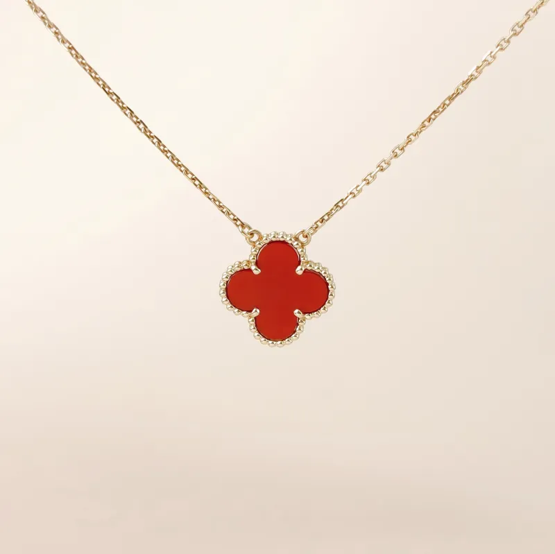 Van Cleef & Arpels Necklace Alhambra Alhambra Collection Necklace 18KY ellow Gold Vintage Small42cm