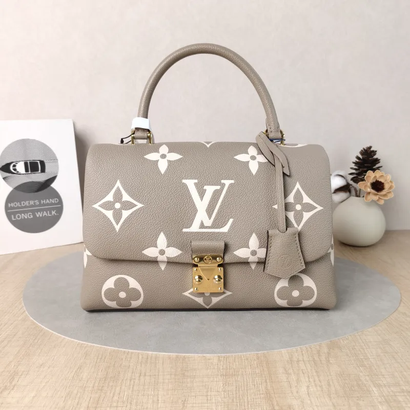 Louis Vuitton Crossbody Bag MADELEINE Empreinte Embossed Calfskin Medium30 × 11 × 19.5 cm