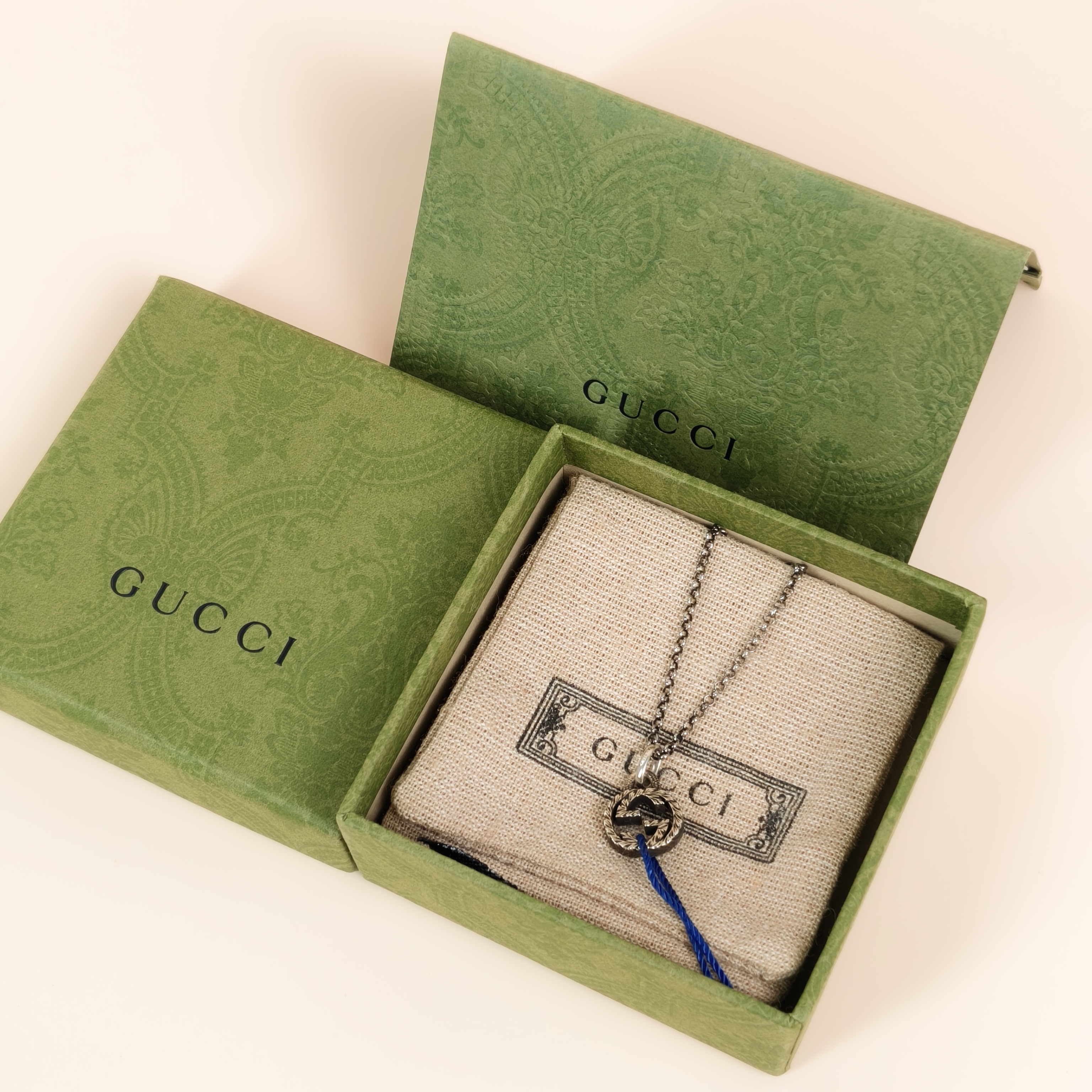 GUCCI Necklace Necklace Silver925 One Size49cm — cover view 10 of 11