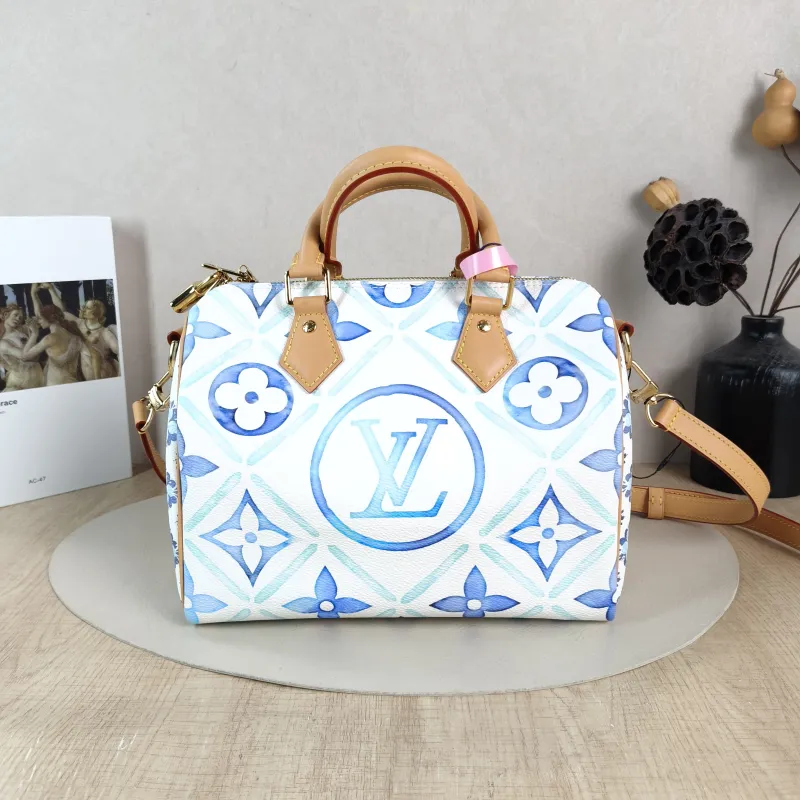 Louis Vuitton Top Handle Bag Speedy25 PVC One Size 25 × 15 × 19 cm — cover view 5 of 6