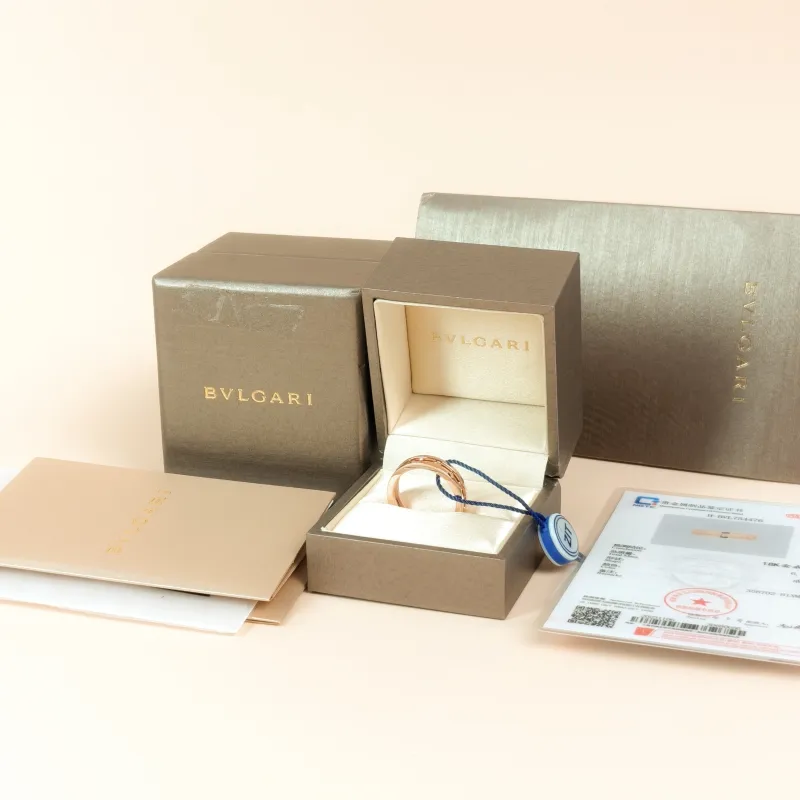 Bvlgari Ring B.ZERO1Collection Rose Gold Rose Gold 18KR ose Gold One Size61 — cover view 7 of 8