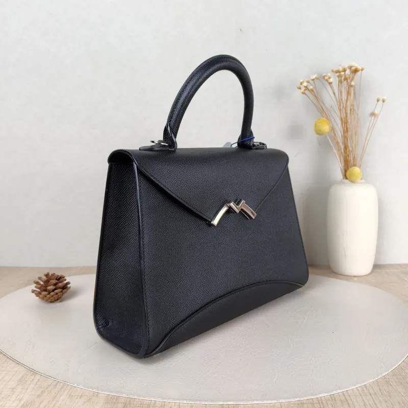 Moynat Crossbody Bag Crossbody Bag Black Calfskin 25.5 × 8 × 18.5 cm — cover view 5 of 5