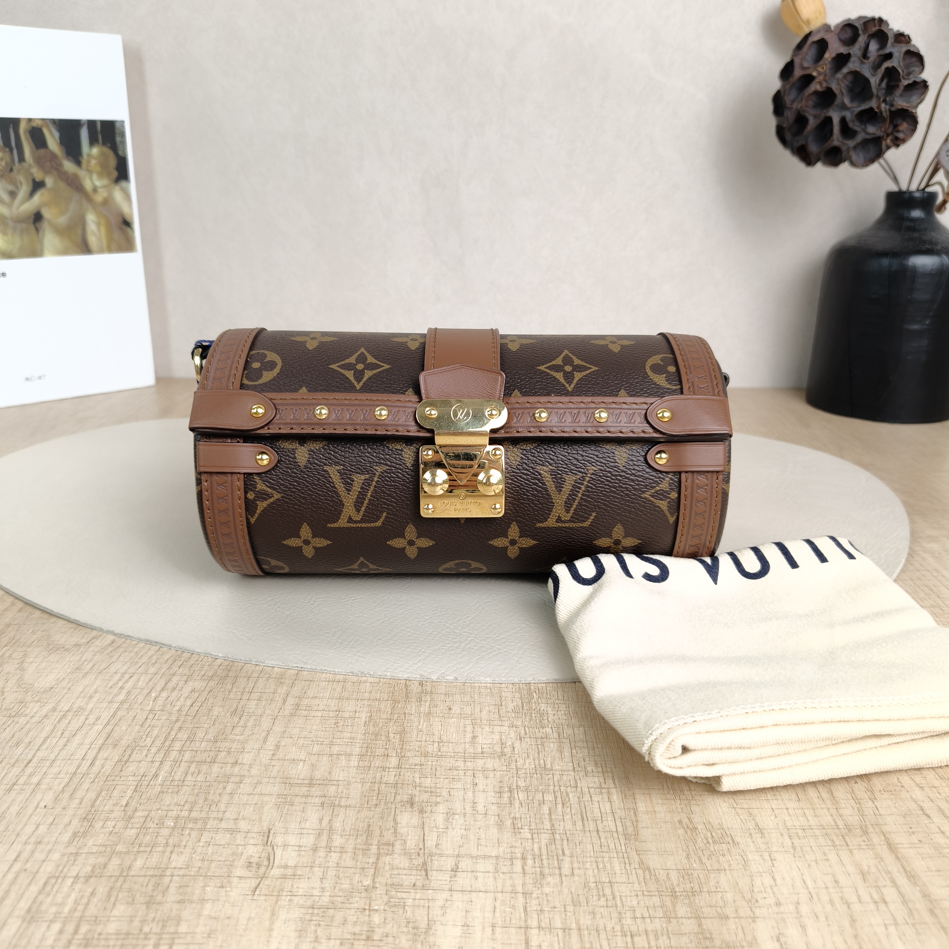 Louis Vuitton Crossbody Bag Papillon Trunk Monogram PVC Small19 × 9 × 9 cm — cover view 6 of 6