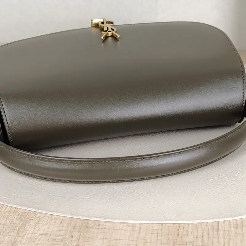 SAINT LAURENT Shoulder Bag VOLTAIRE Calfskin 24 × 6 × 14 cm — detail view 8 of 12