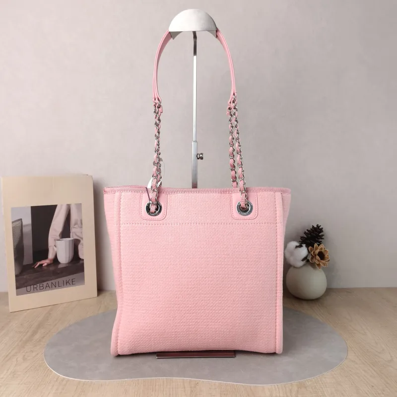 Chanel Shoulder Bag Pink One Size 26 × 10 × 26 cm — cover view 6 of 6