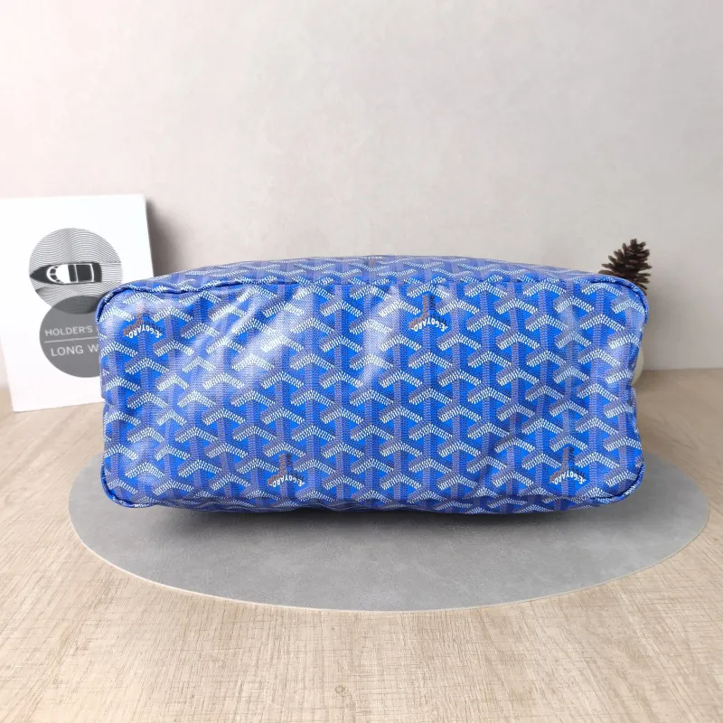 GOYARD Shoulder Bag Boheme HoboBlue PVC Small43 × 14 × 27 cm — cover view 3 of 6