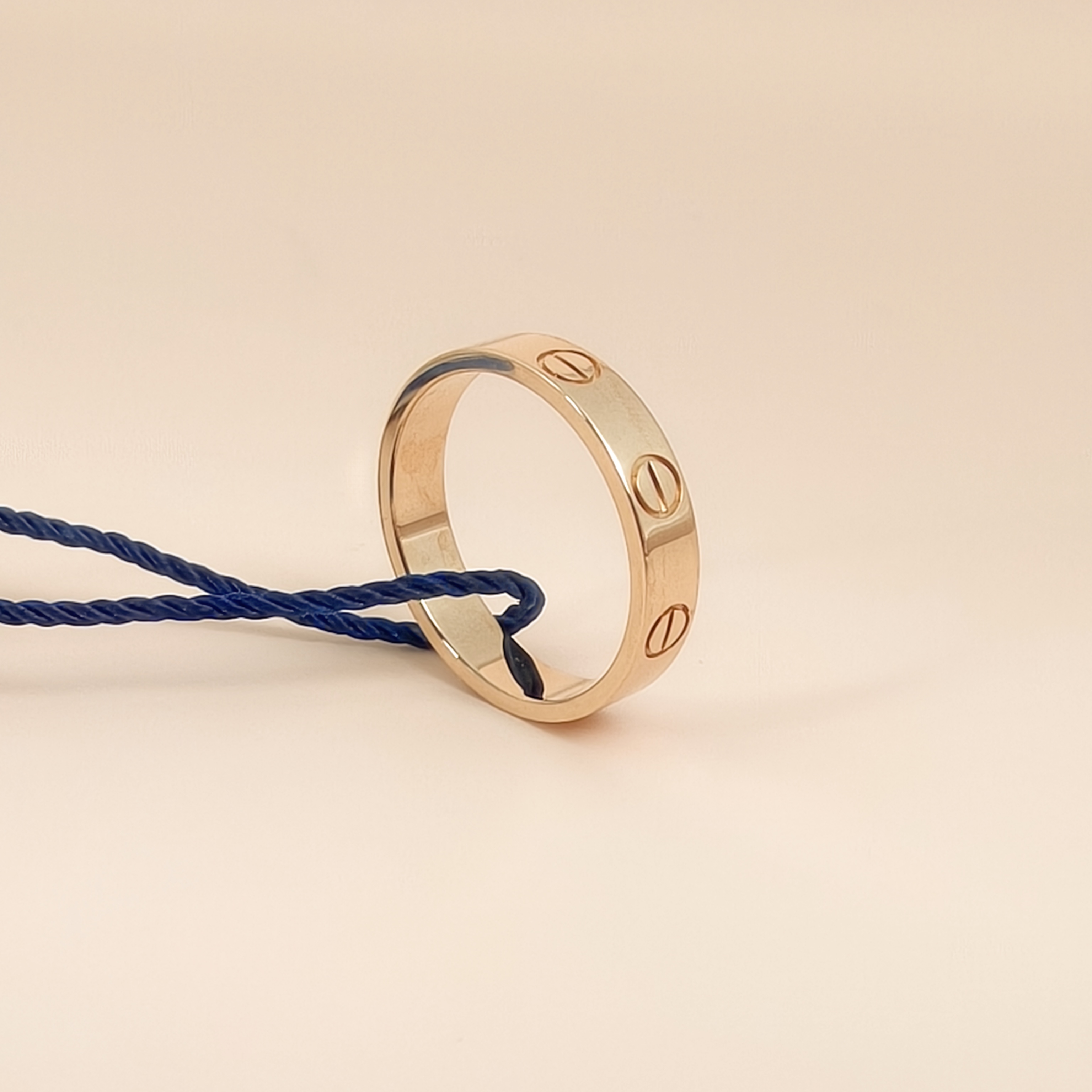 CARTIER Ring Love Yellow Gold 18KY ellow Gold Small 3.6 49 — cover view 4 of 6
