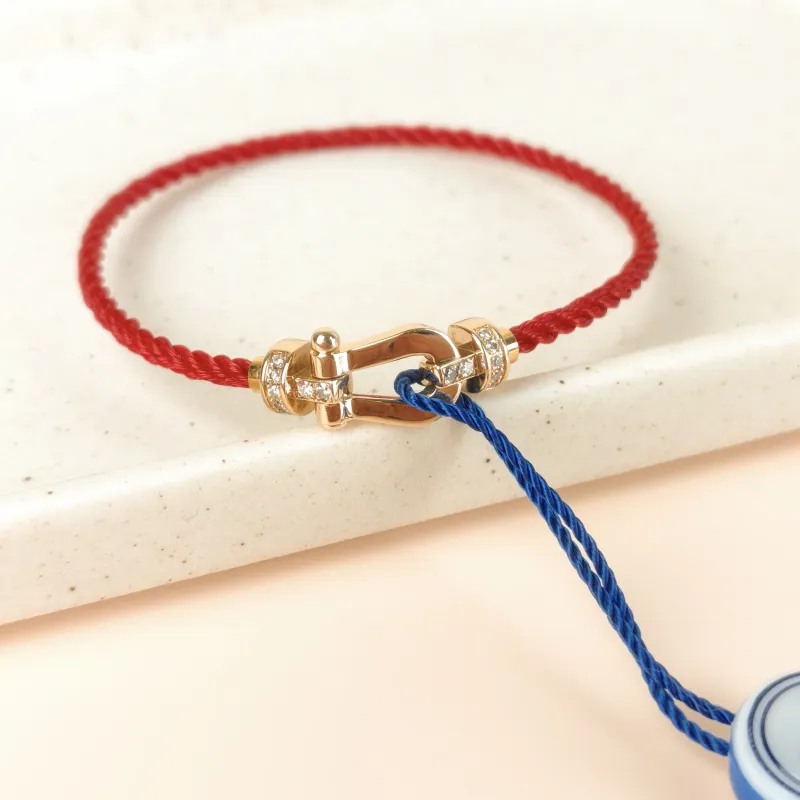 FRED Bracelet Force 10 Collection Bracelet Gold18K Diamond Medium 2cm 16.5cm — cover view 3 of 8