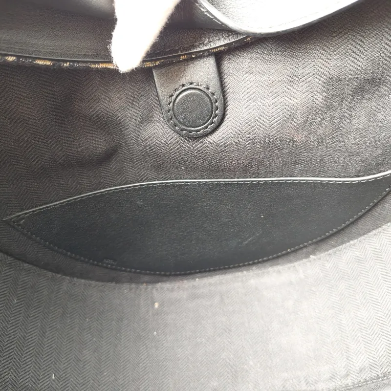 LOEWE Shoulder Bag luna Shoulder Bag Black Canvas One Size 30 × 8 × 28 cm — detail view 10 of 12