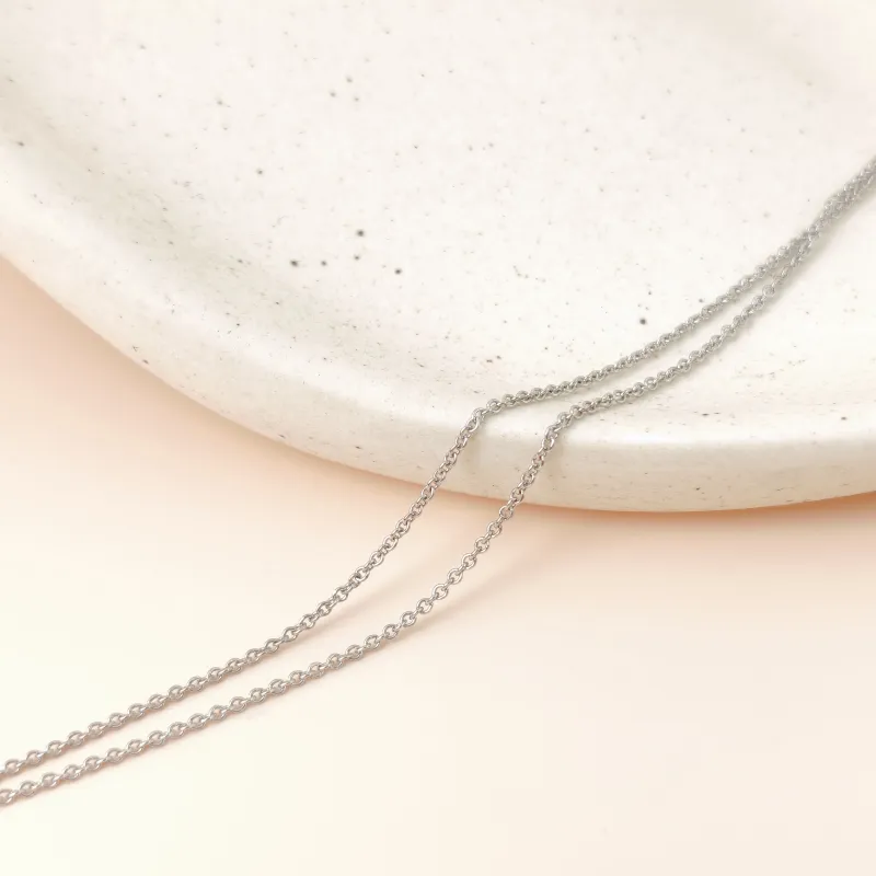 Tiffany&Co. Necklace Necklace PT950Diamond One Size41cm — cover view 7 of 10