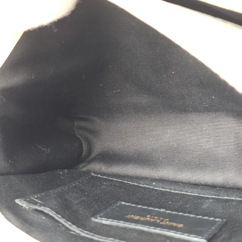 SAINT LAURENT Crossbody Bag Niki White Lambskin Mini 18 × 5 × 12.5 cm — detail view 11 of 12