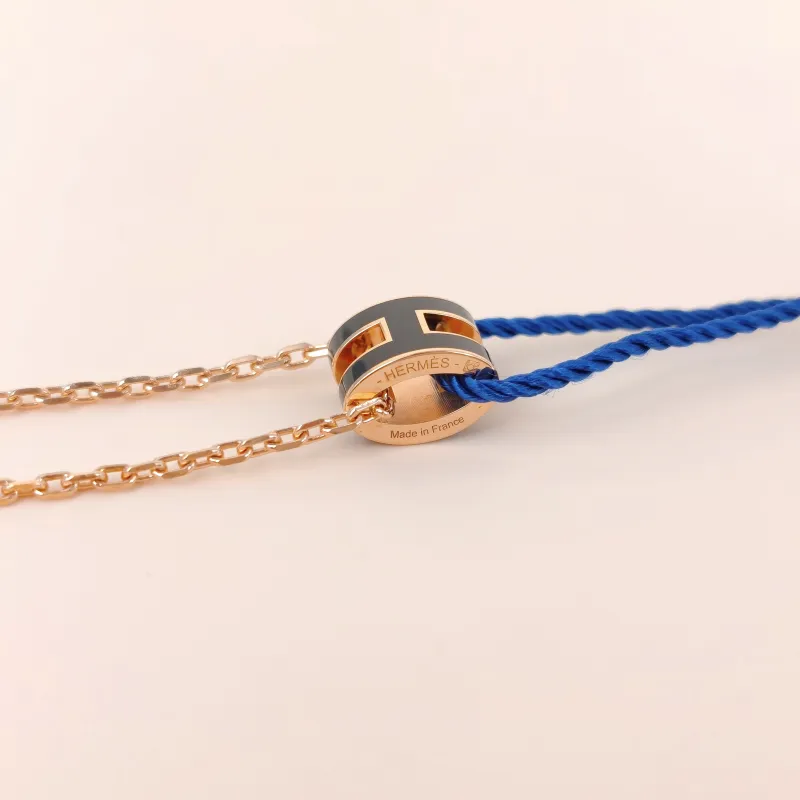 Hermès Necklace Pop HN ecklace Black Mini 39cm — cover view 2 of 8