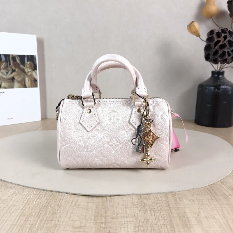 Louis Vuitton Crossbody Bag Speedy Nano Calfskin nano 16 × 7.5 × 10 cm