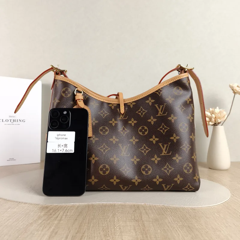 Louis Vuitton Crossbody Bag Carryall Monogram PVC Small 29 × 12 × 24 cm — cover view 6 of 6